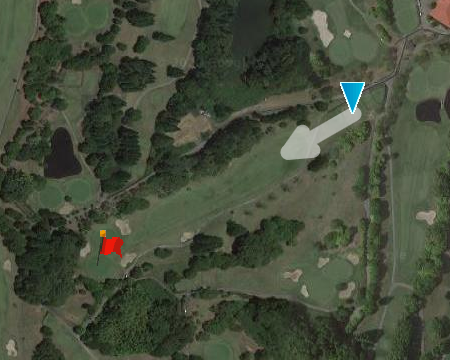 コンパスが有効の場合